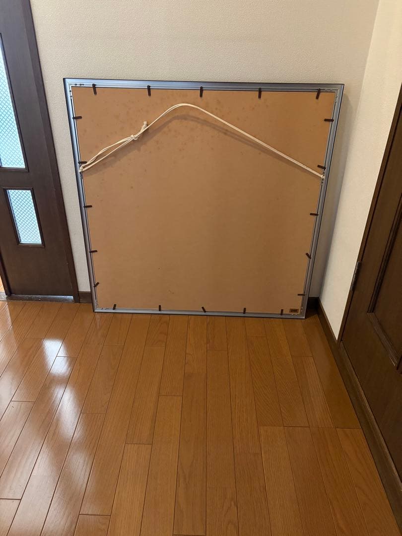 Gucci の動物柄スカーフの額装 86センチ×86センチの正方形