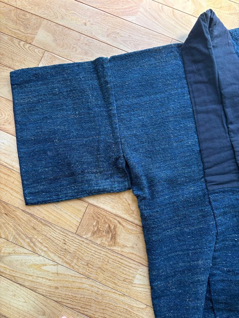 古布　藍染　裂織　野良着　ドンザ　佐渡　JAPAN blue BORO