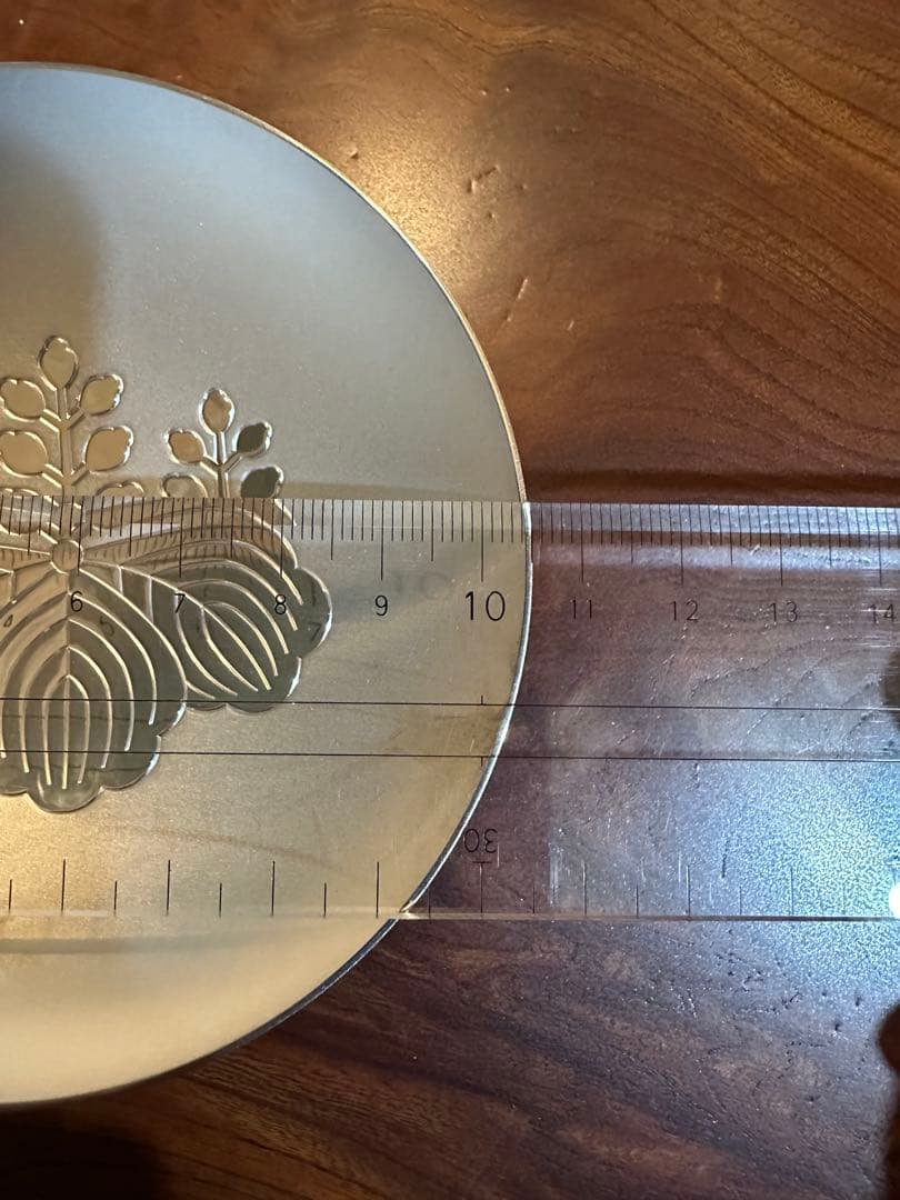 銀杯　造幣局製　純銀　桐紋　新品未使用品　93g