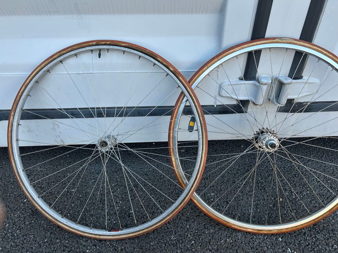 MAVIC SHIMANO600シルバー 完組ホイール