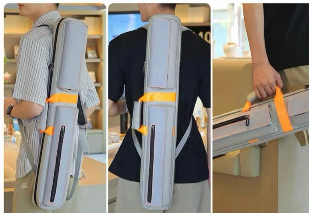 美中古　ビリヤードキューケース 黒　3B4S