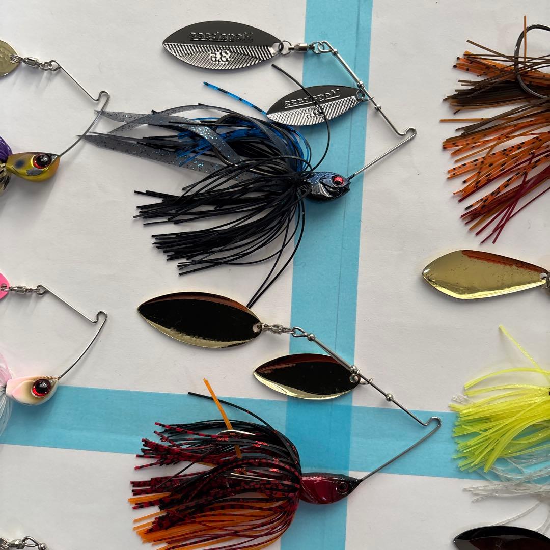 スピナーベイト 、ジャッカル、ガン クラフトなど、セット売り