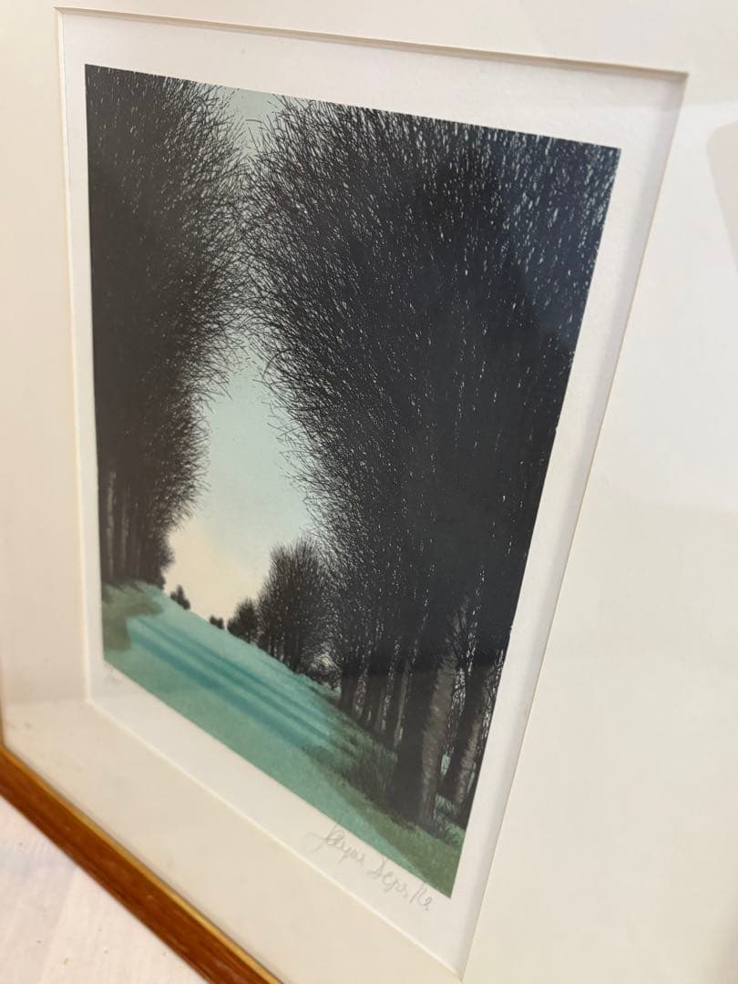 ジャック　デペルト リトグラフ ゴルフ場　ビンテージ品