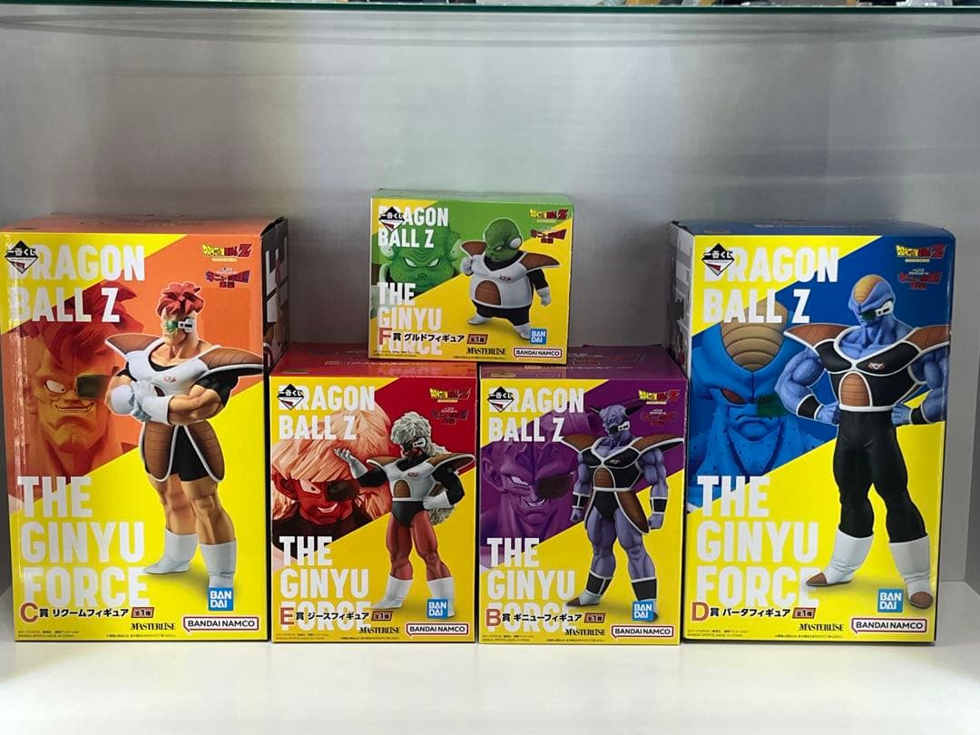 ドラゴンボール一番くじギニュー特戦隊 セット