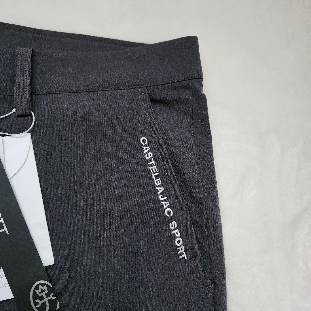【新品】CASTELBAJAC ゴルフ スポーツ パンツ スラックス ロゴ XL