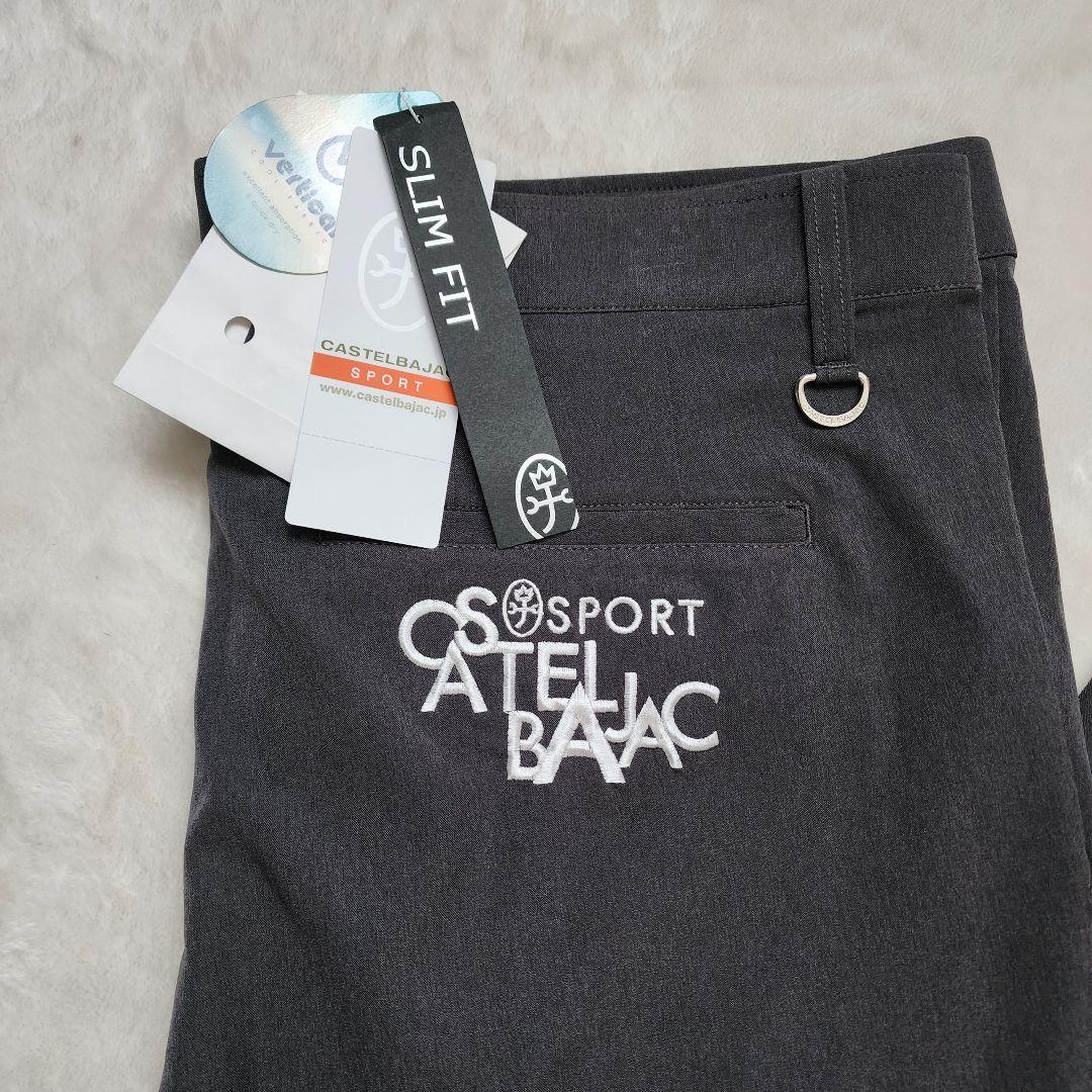【新品】CASTELBAJAC ゴルフ スポーツ パンツ スラックス ロゴ XL
