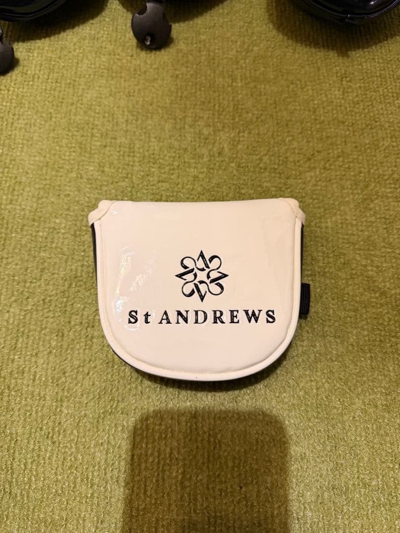 セントアンドリュース キャディバッグ 美品 ネームプレート有 ヘッドカバー4点付