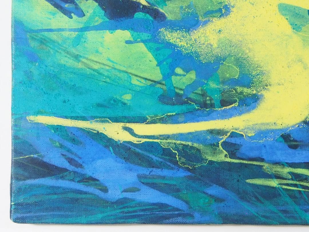 福市幸子「Original Evidence」◆キャンバス油彩画◆裏書有◆F4号