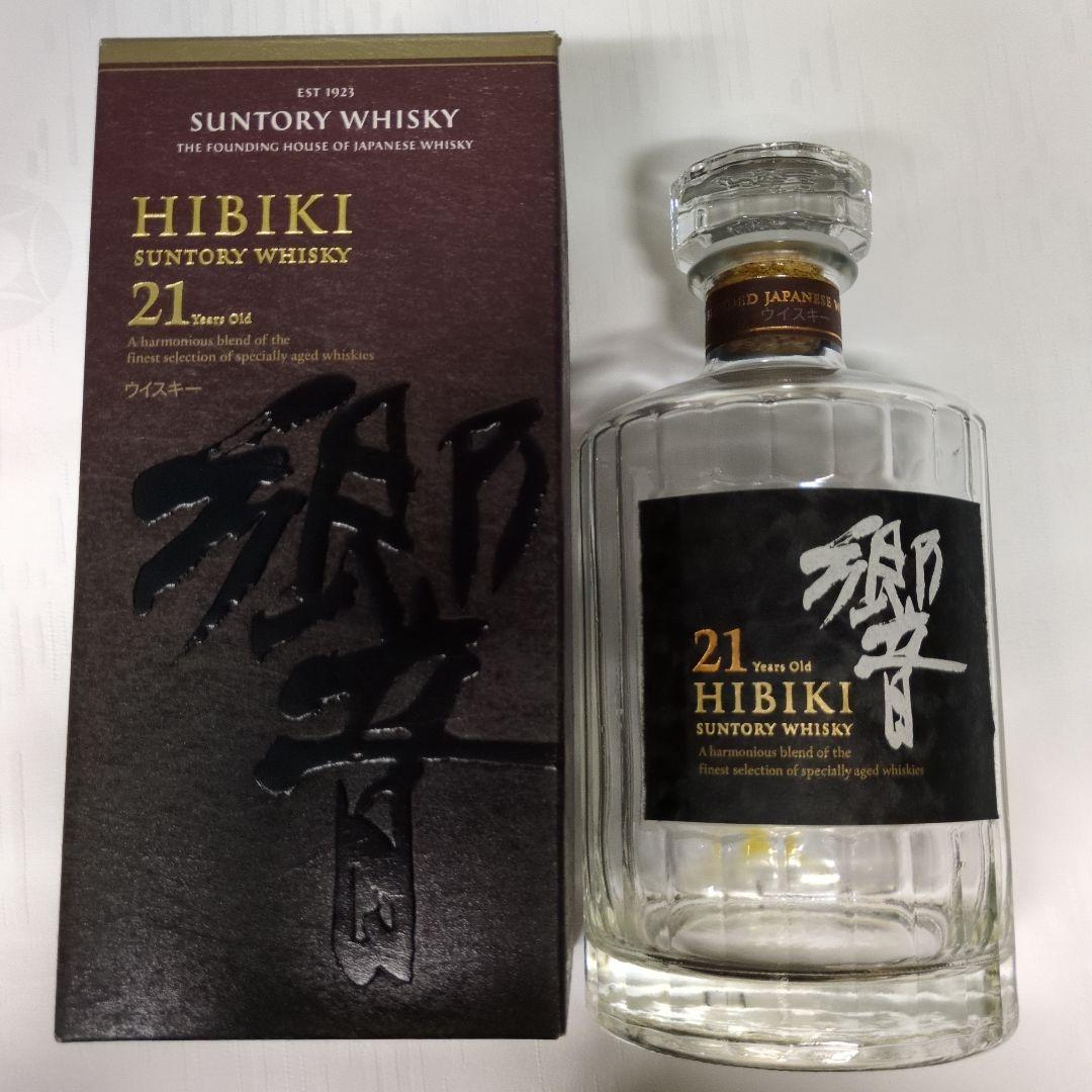 響 21年 空き瓶 化粧箱