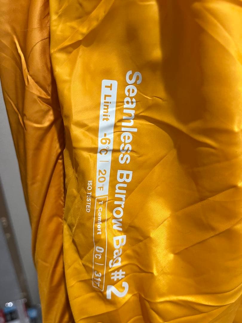 アウトドア寝具 Montbell Seamless Burrow Bag #2