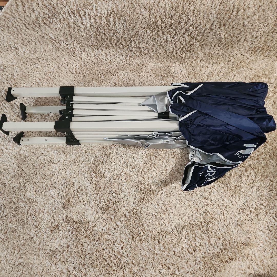 専用！FIELDOORワンタッチタープテント2.5mX2.5mサイドシート1枚付