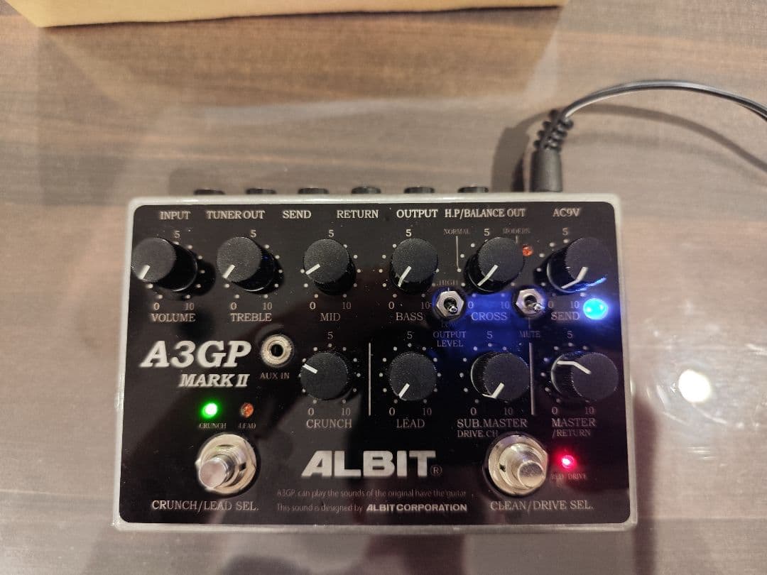 ALBIT A3GP MARK II 真空管プリアンプ
