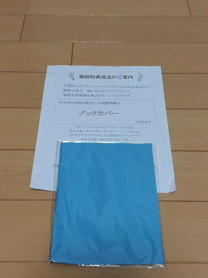 【非売品・レア・ＦＣ限定】川嶋あいＦＣ会員更新継続特典グッズ　１８年分セット