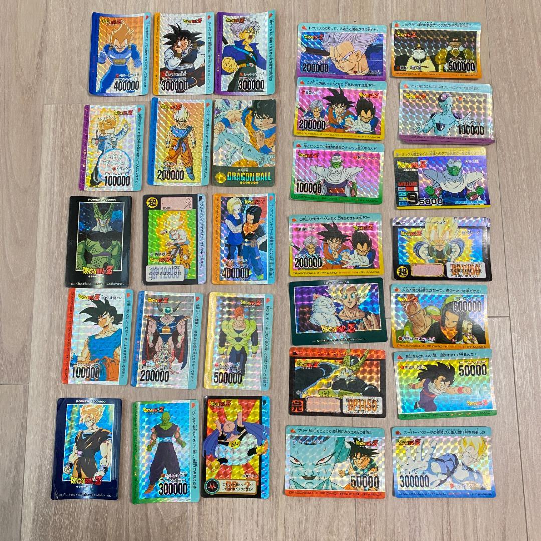 ◆唱和レトロ　ドラゴンボールカード ホロ加工　フリーザー　魔人ブー その他