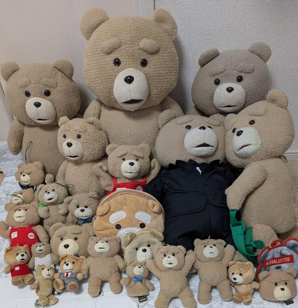 tedグッズ　まとめ売り　ぬいぐるみ　バッグ