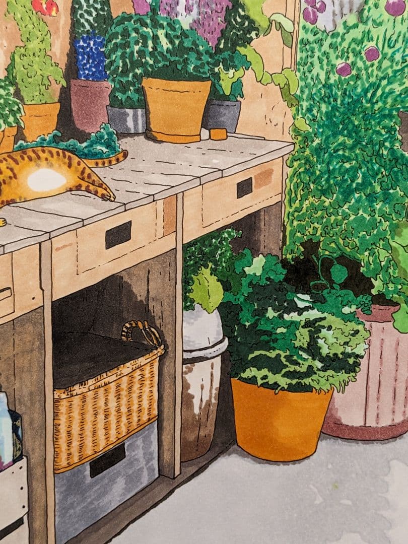 ソラ　イラスト　風景画