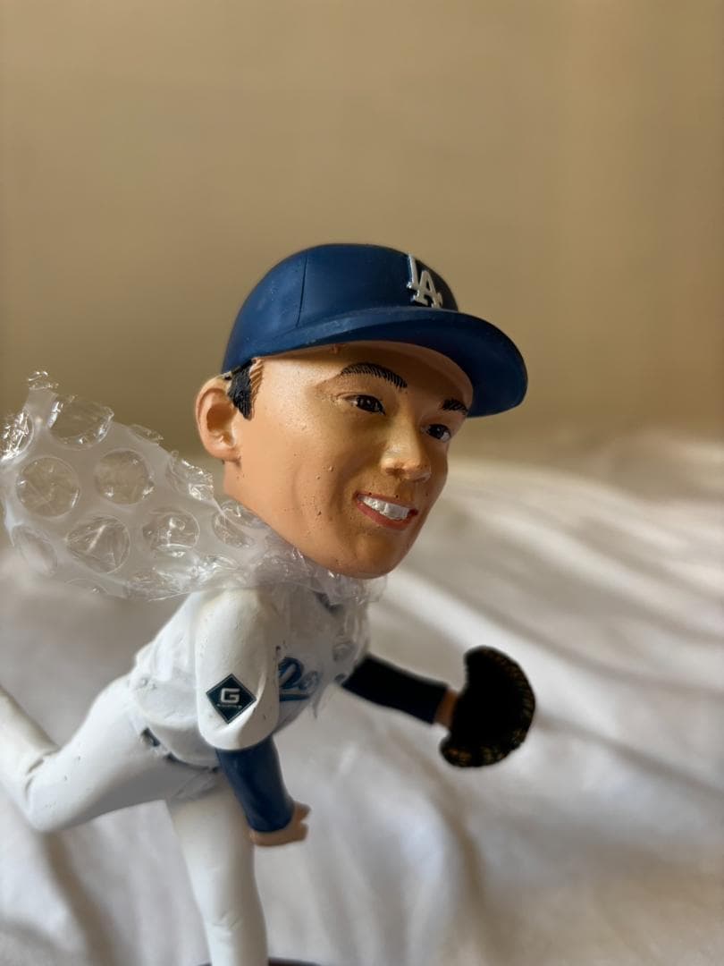 山本由伸 ロサンゼルス・ドジャース ボブルヘッド人形, 2024年6月13日配布