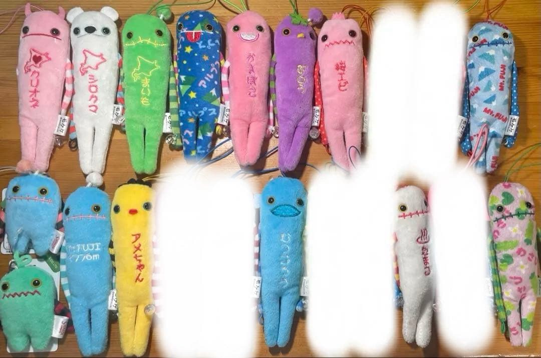 モケケ20体とチモッケ2体