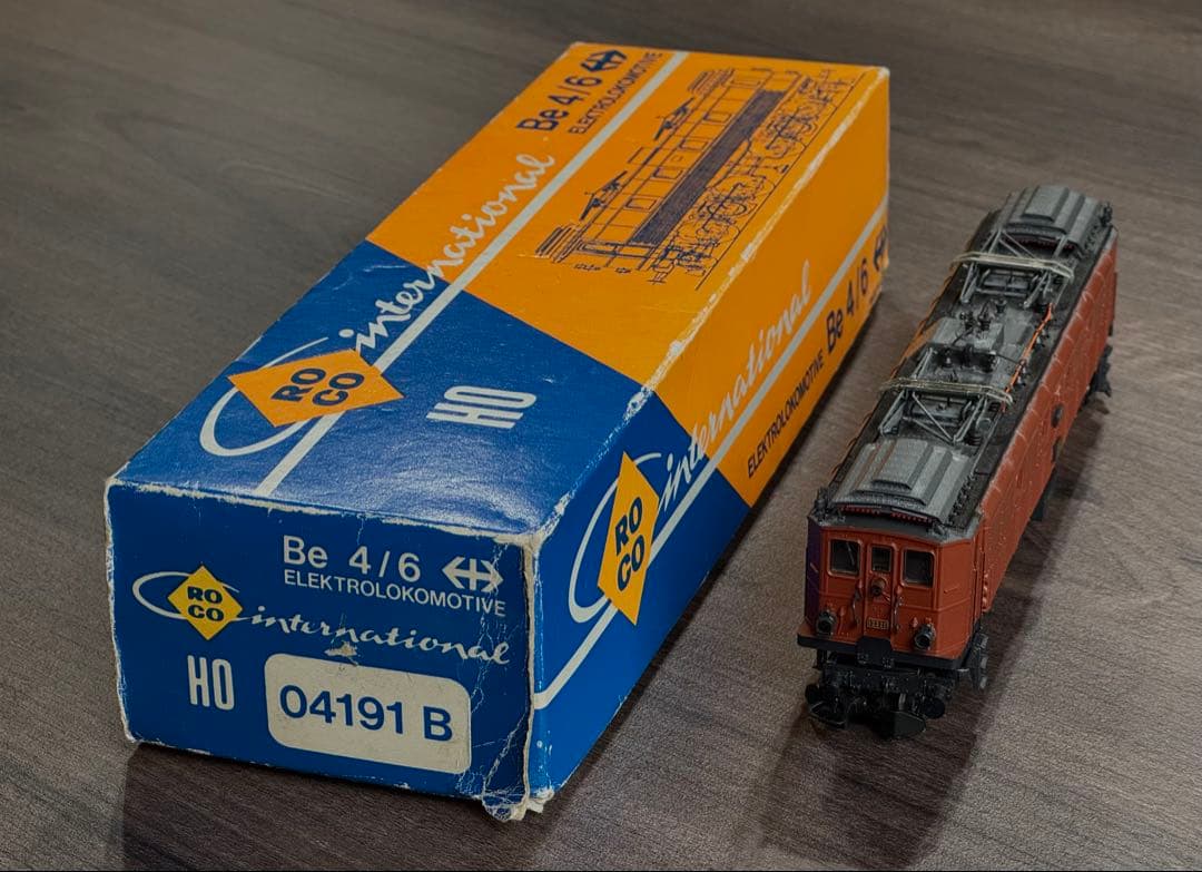 （HO)ROCO製 スイス国鉄 SBB Be 4/6 電気機関車 04191B