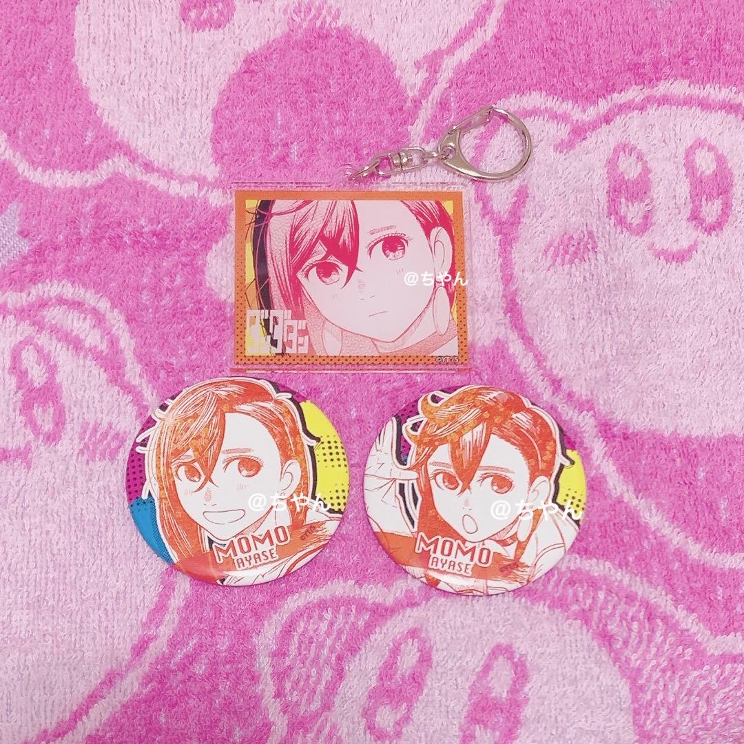 ダンダダン　缶バッジ　トレーディングアクリルキーホルダー　アクキー　綾瀬桃