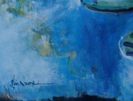 今関アキラコ【窓辺の花】希少画集画、状態良好、新品高級額装付