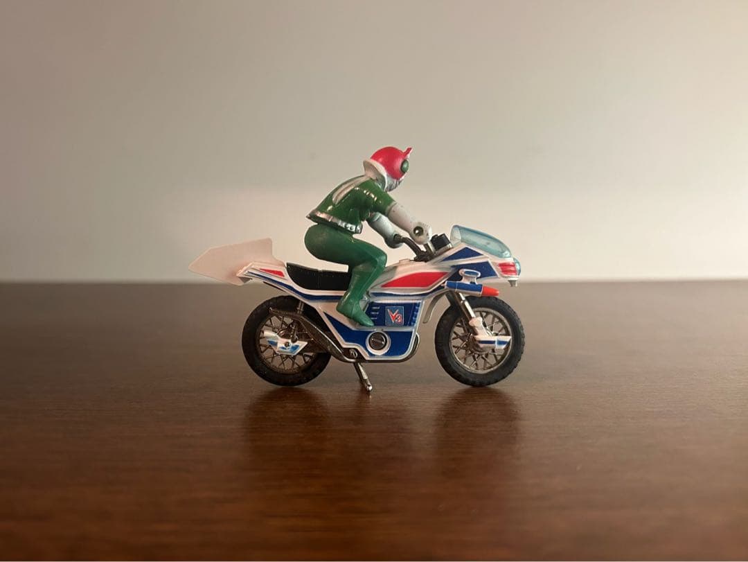 仮面ライダーV3 ミニミニ ハリケーン号 ポピー No.850 超合金 当時物