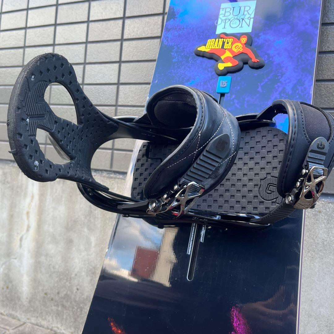 甚*吾様 BURTON SOCIAL 142㎝ 【ビンディング付】