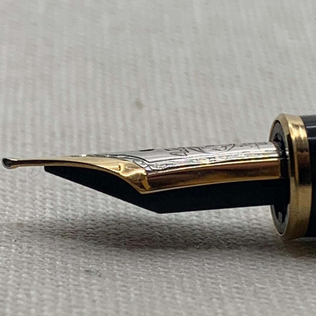 モンブラン　マイスターシュテュック144 中白 万年筆 字幅F