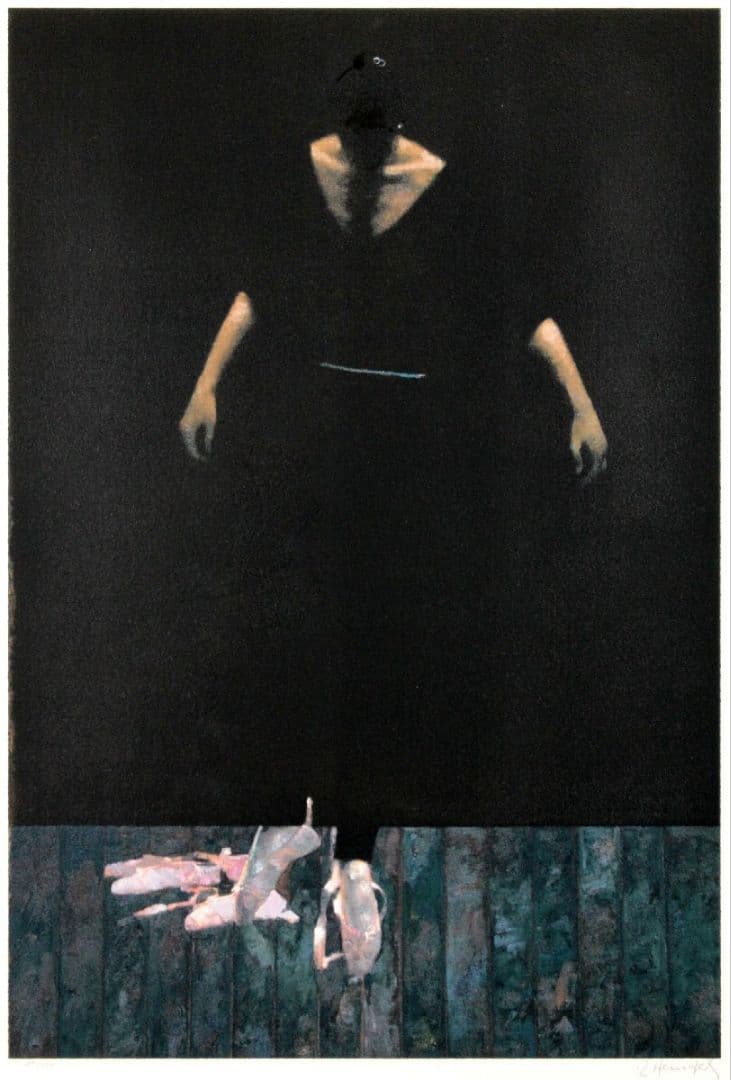 Rebet Heindel 「Dancer in Black on Black」