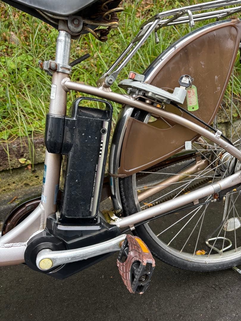 ★電動アシスト自転車ブリヂストン-フロンティア２６インチ★通勤通学買い物に★