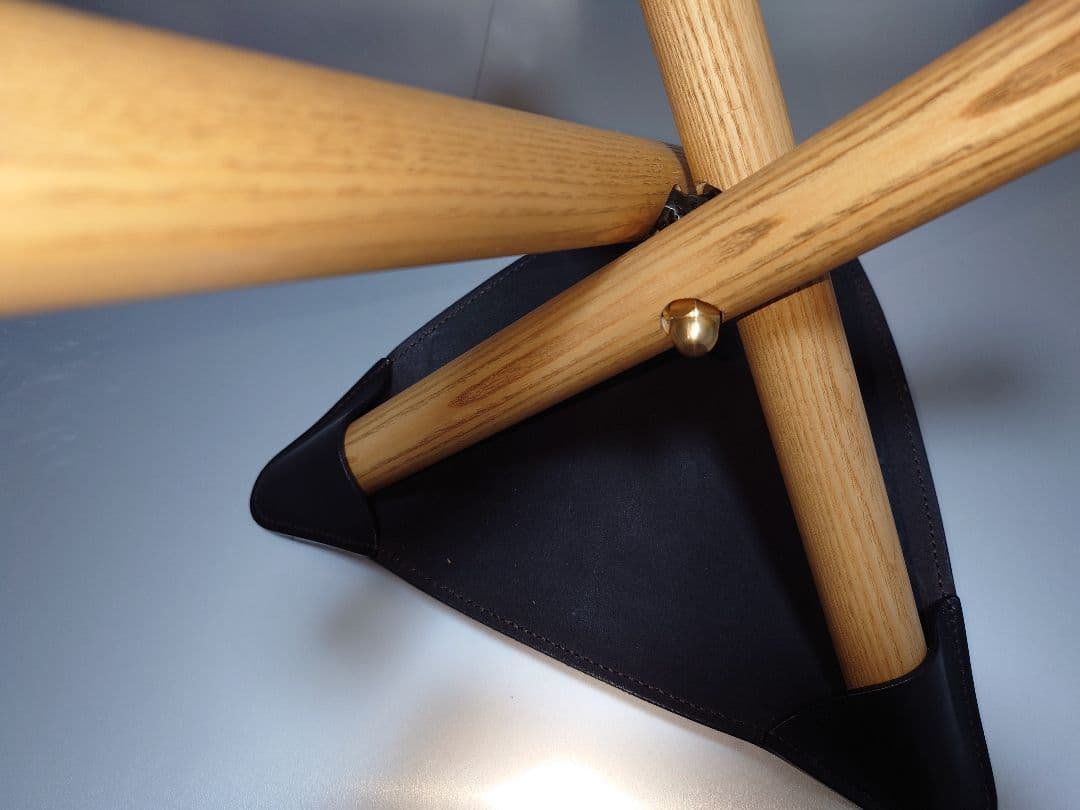 ハンティングチェア　レザーケース付き