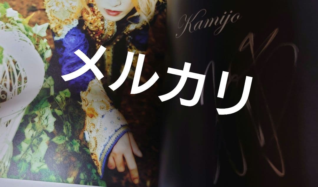 LAREINE パンフレット コメントサイン入り KAMIJO