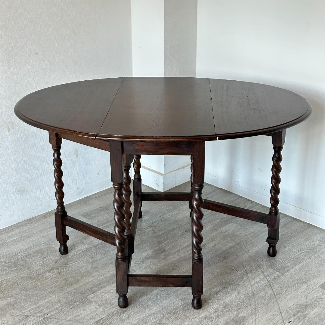 イギリス アンティーク家具 ゲートレッグテーブル 1930年頃 888A