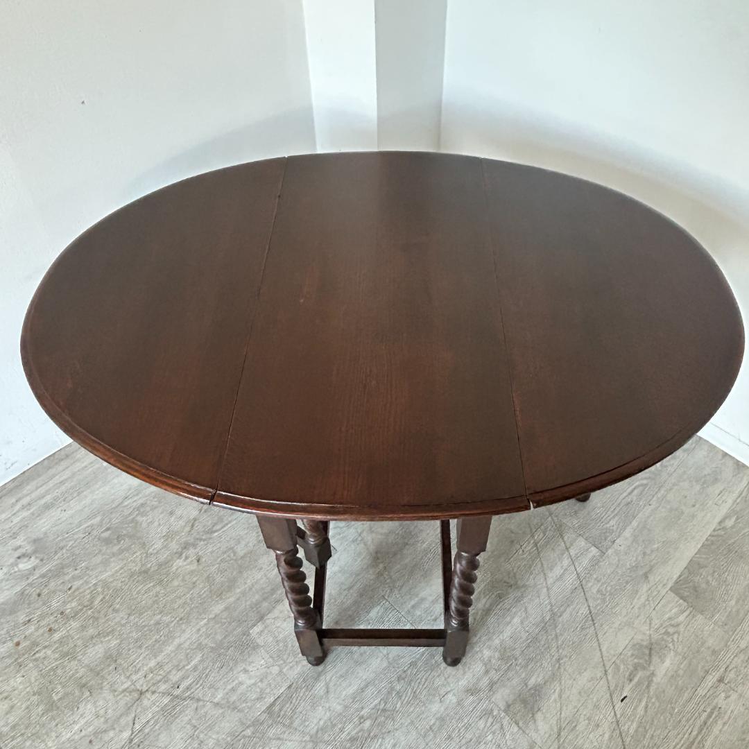 イギリス アンティーク家具 ゲートレッグテーブル 1930年頃 888A