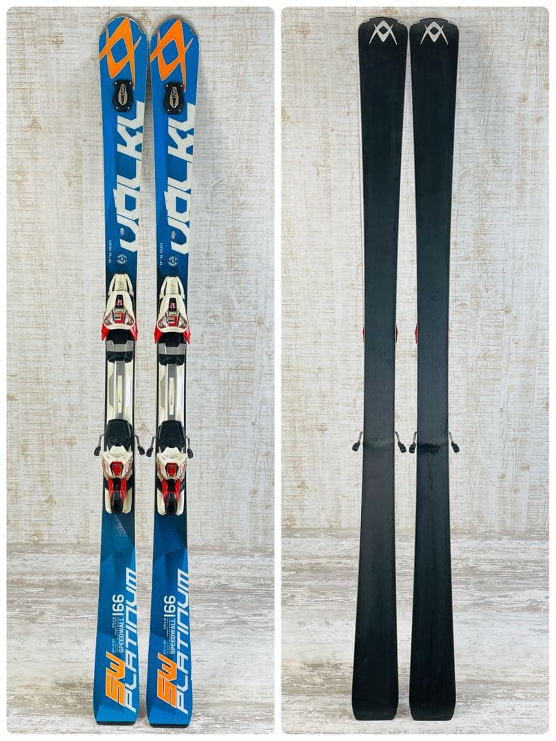 Volklフォルクル プラチナムスピードウォール【166】スキー板&ビンディング