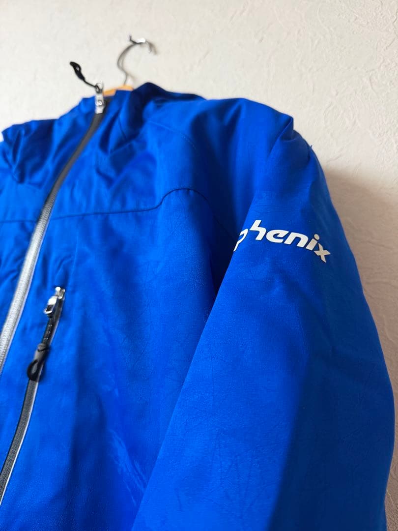 美品　フェニックス phenix Lサイズ　ブルー　セットアップ 上下