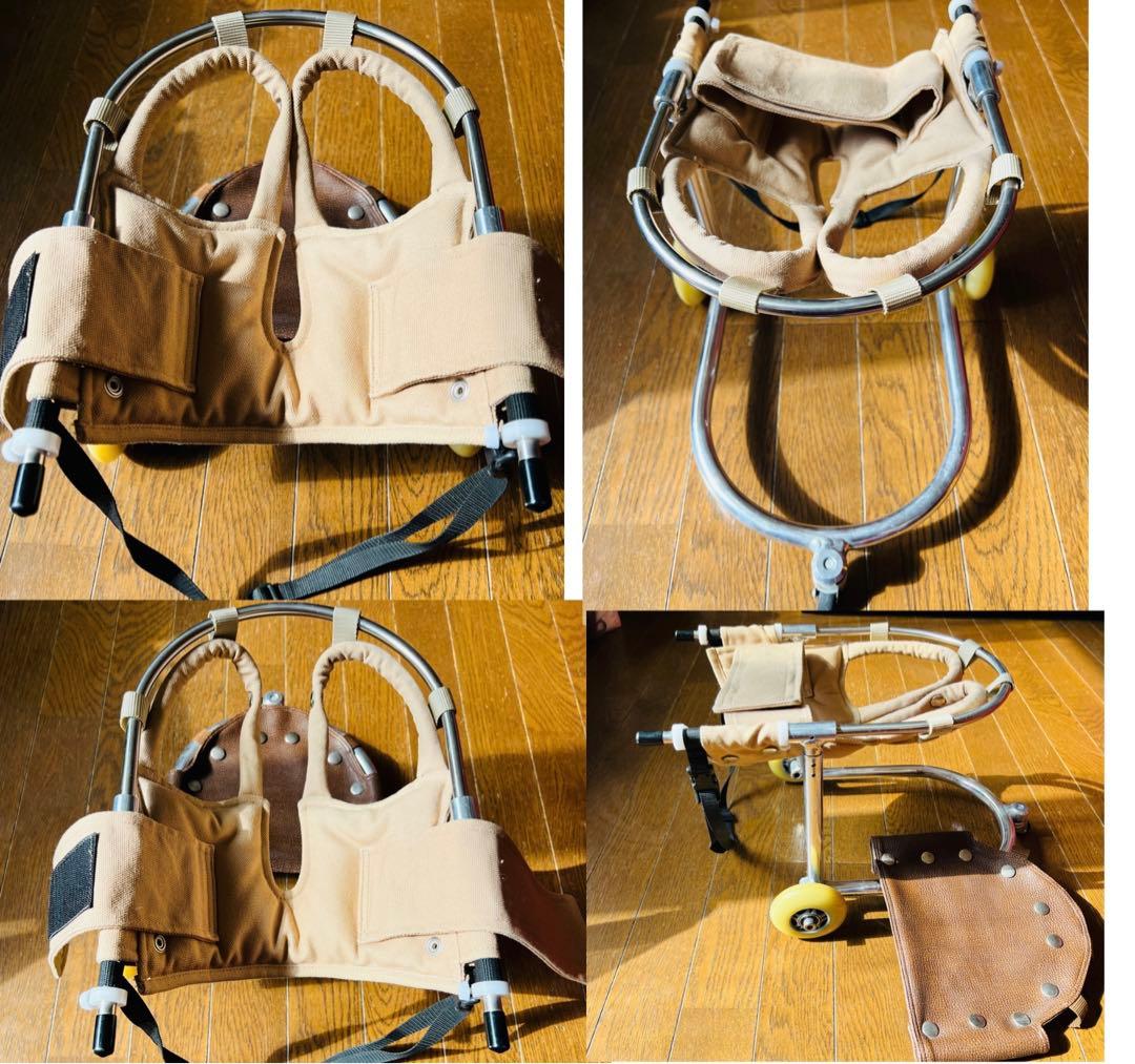 ★犬用車椅子★ 犬猫用歩行補助器　アルケリーオ　中型犬用(5kg〜10kg)