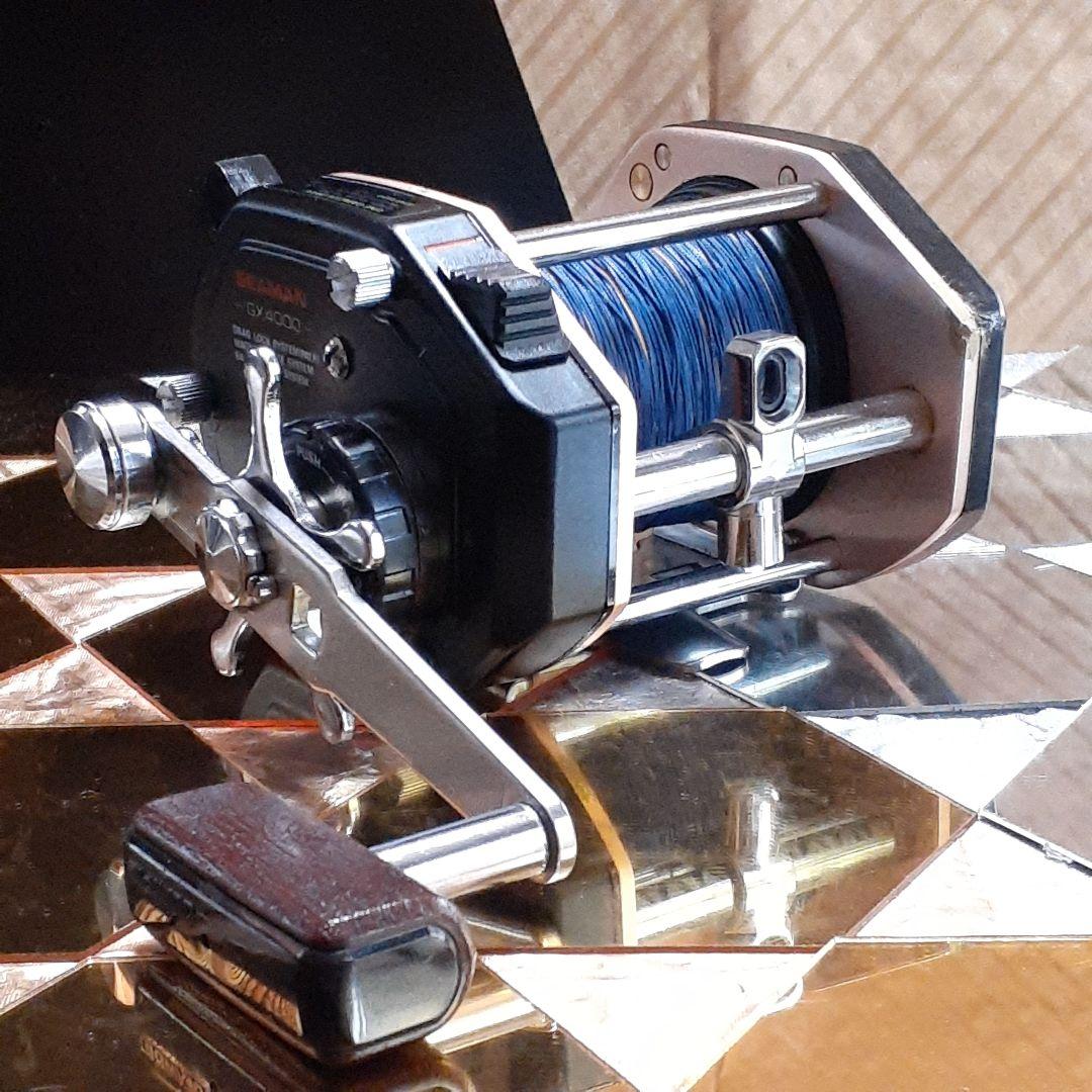 オリムピックSEAMAN GX4000 ベイトリール オールドリール 船用 美品