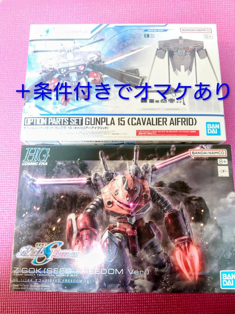 HG ズゴック(SEED) &キャバリアーアイフリッド