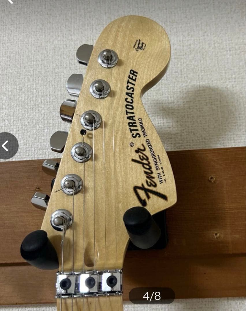 フェンダー　ストラト　ラージヘッド　スキャロップ フライドローズ　リッチー