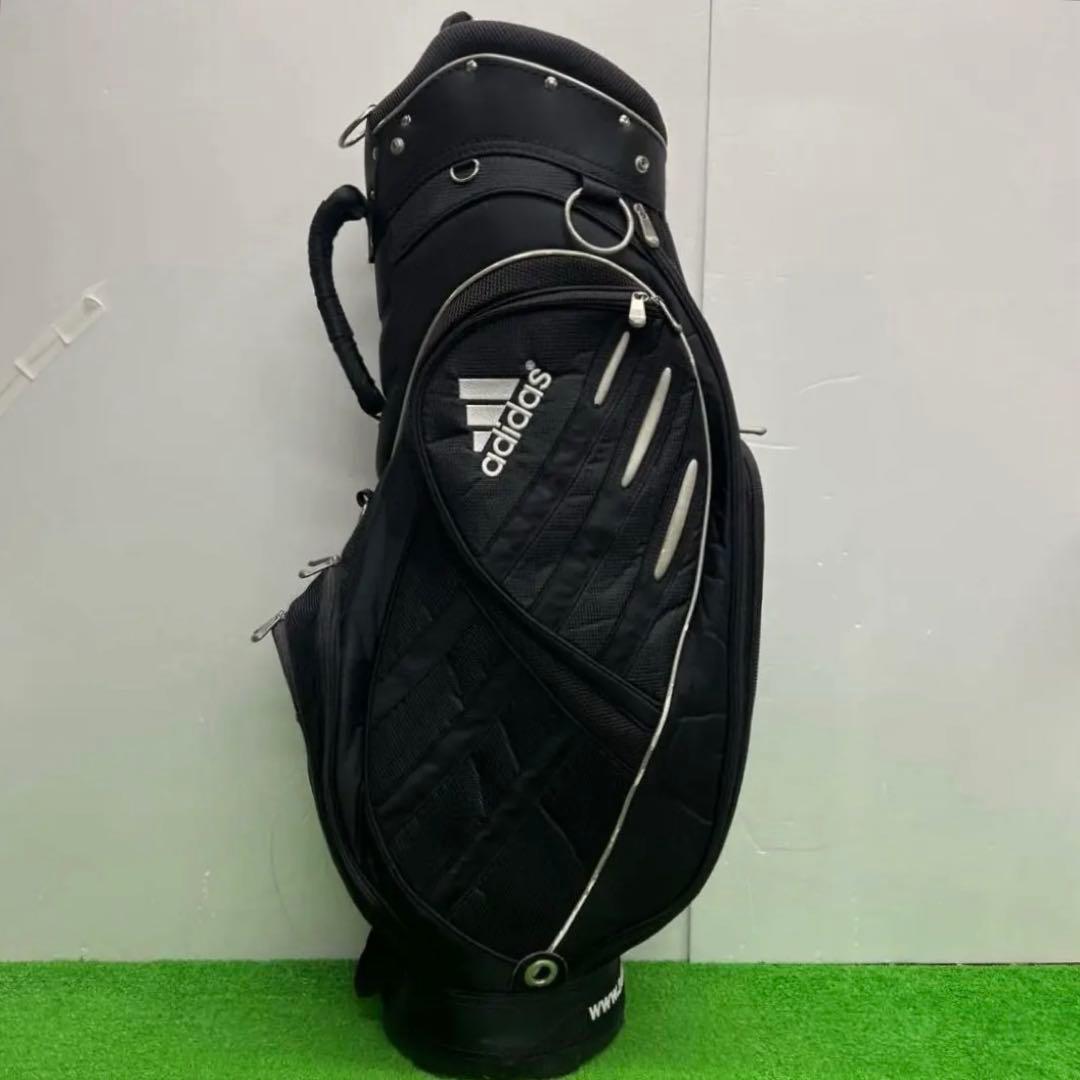 アディダス adidas ゴルフバッグ　9インチ　ブラック　メンズ　ゴルフ