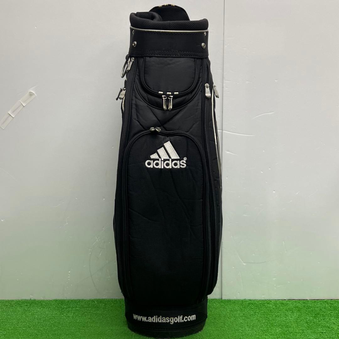 アディダス adidas ゴルフバッグ　9インチ　ブラック　メンズ　ゴルフ