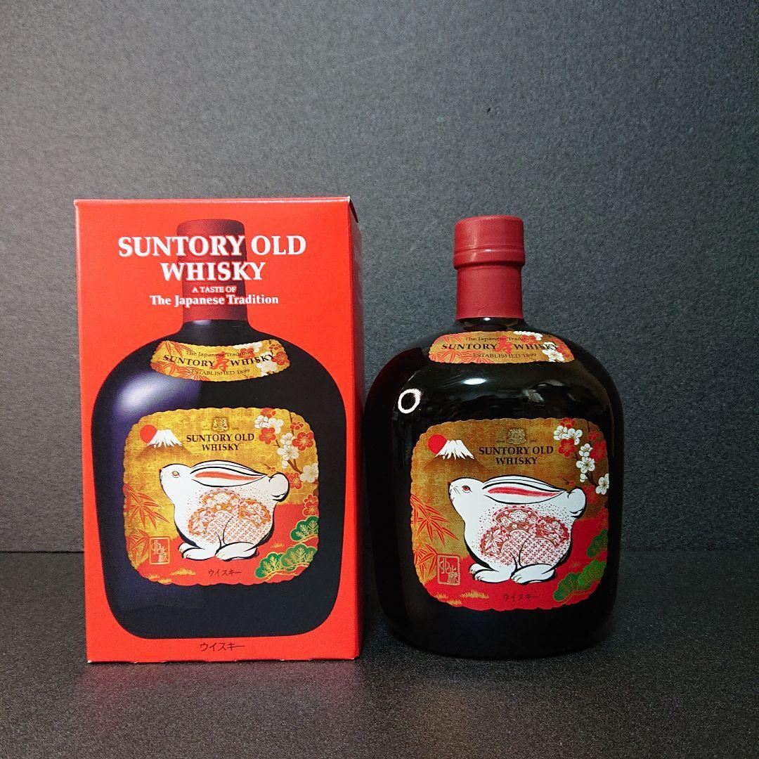 サントリー ウイスキー オールド リザーブ 特級 干支 兎 卯