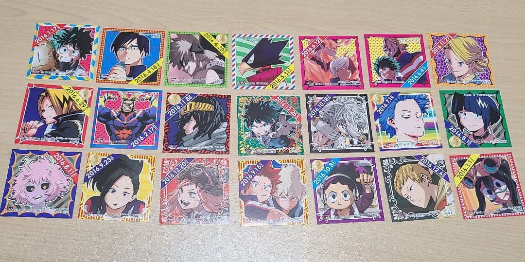 【即購入可】ジャンプショップ　僕のヒーローアカデミア 366日ステッカー セット