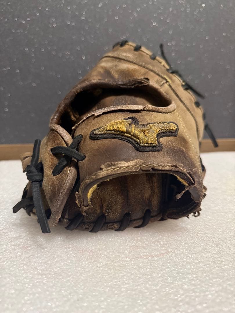 ★人気★即戦力★ ミズノ ミズノプロ 硬式用 ファーストミット 紐切れ無し