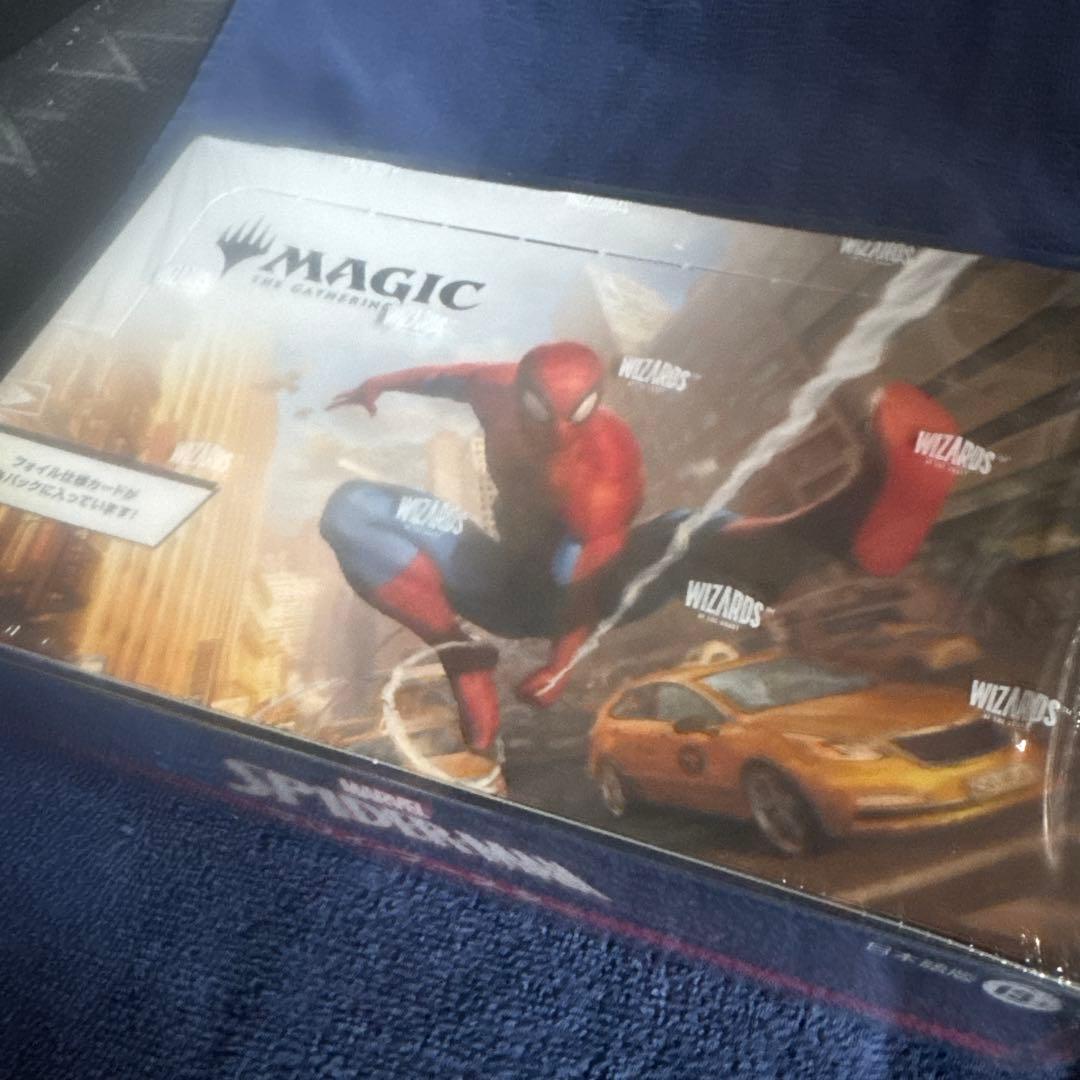 mtg 日本語版スパイダーマン 未開封ボックス