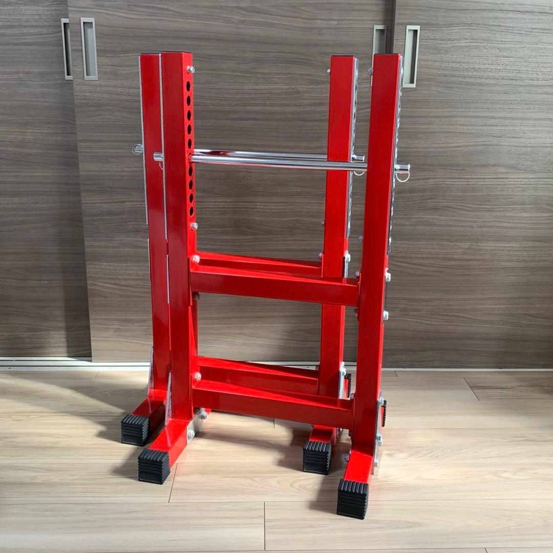 セーフティバー ファイティングロード製 スクワット ベンチプレス 補助 筋トレ用