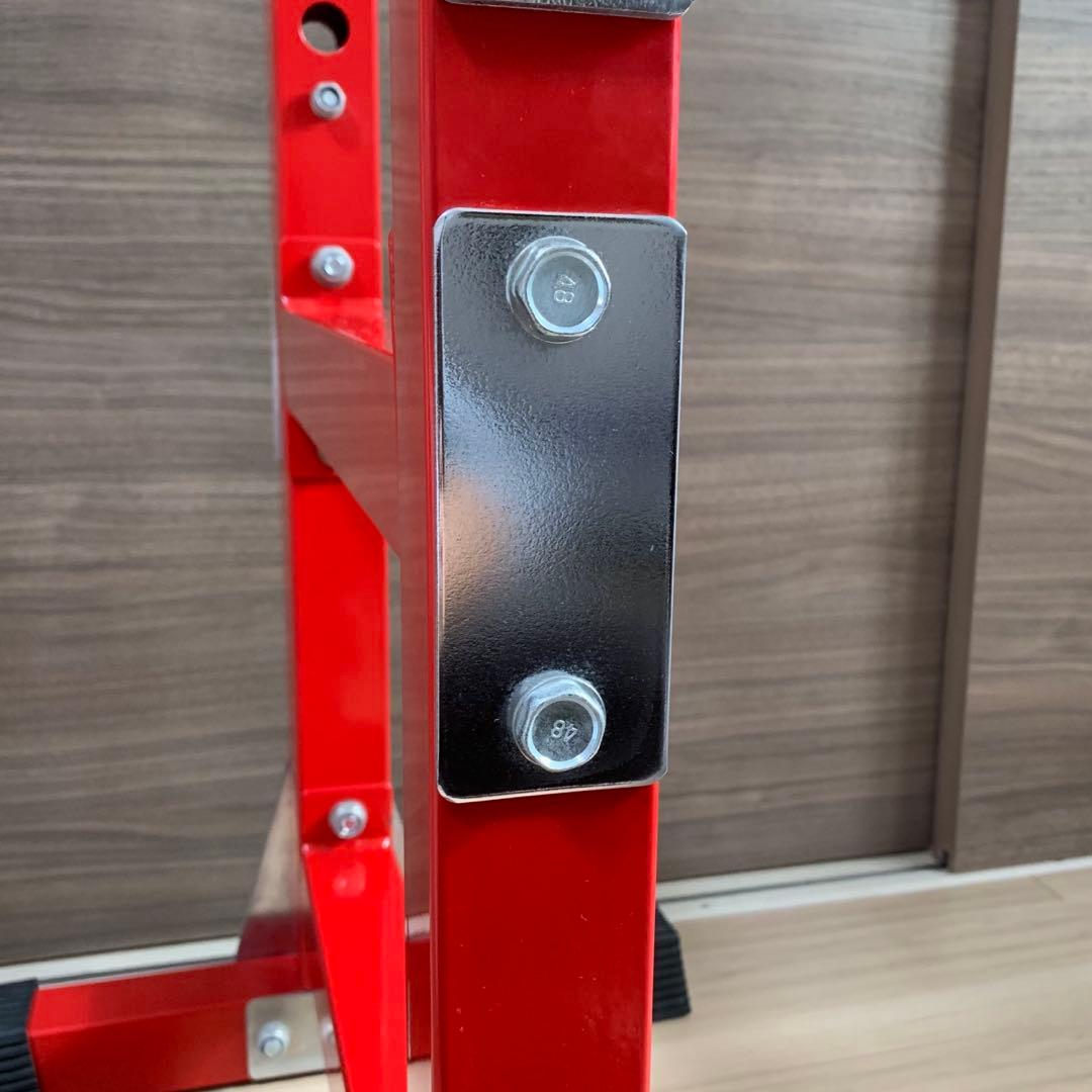 セーフティバー ファイティングロード製 スクワット ベンチプレス 補助 筋トレ用