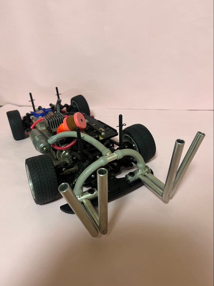 【値下げしました】 エンジンラジコンタミヤTG10セルシオタケヤリ仕様プロポ付き