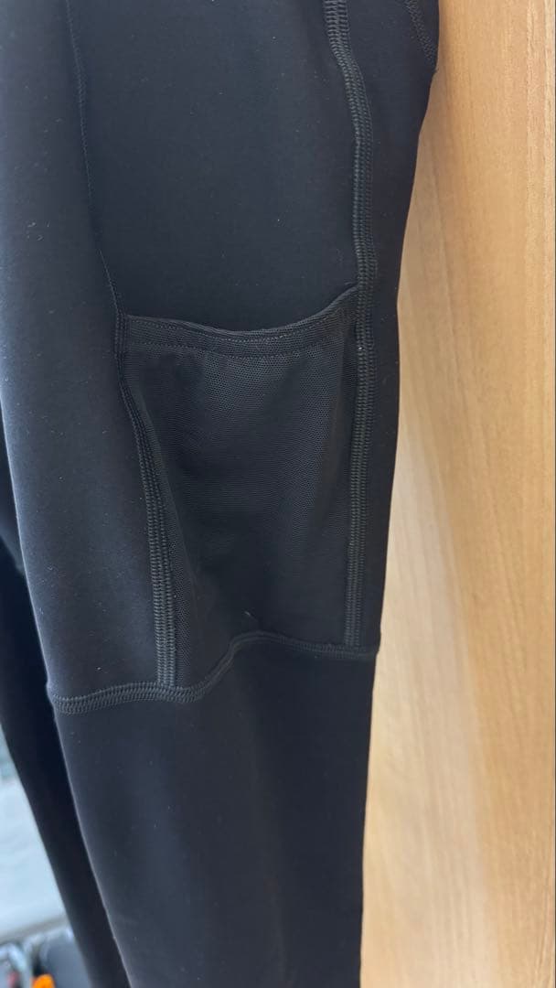 BIORACER ビブタイツ ブラック ポケット付き